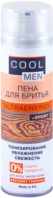 

Пена для бритья Cool men, Ultraenergy