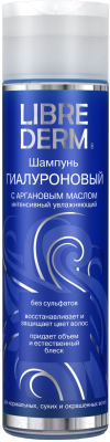 

Шампунь для волос Librederm, Гиалуроновый с аргановым маслом интенсивный увлажняющий