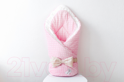 Комплект постельный для малышей Martoo Basik Comfy 7 / CM-7OR-PN (розовый/бежевый)