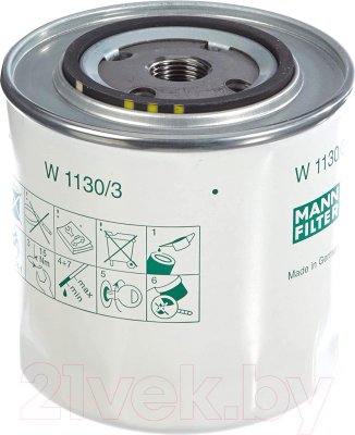 

Масляный фильтр Mann-Filter, W1130/3