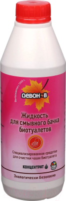 Жидкость для биотуалета Девон 324211 (500мл)