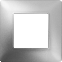 Рамка для выключателя ЭРА Elegance 14-5001-03 / Б0034383 (алюминий) - 