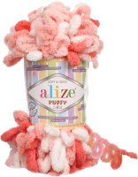 

Пряжа для вязания Alize, Puffy Color 100% микрополиэстер / 5922