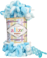 

Пряжа для вязания Alize, Puffy color 100 % микрополиэстер / 5924