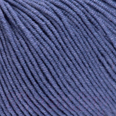 Пряжа для вязания Yarnart Jeans 55% хлопок, 45% акрил / 68 (160м, джинс)
