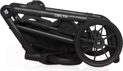 Детская универсальная коляска Riko Basic Delta 3 в 1 (01/серый)