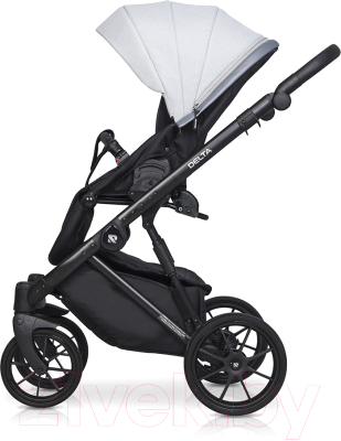 Детская универсальная коляска Riko Basic Delta 3 в 1 (01/серый)