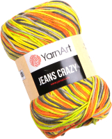 

Пряжа для вязания Yarnart, Jeans crazy 55% хлопок, 45% акрил / 7201