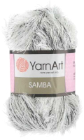 

Пряжа для вязания Yarnart, Samba 100% полиэстер / А 64