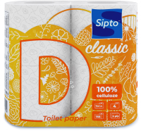 Туалетная бумага Sipto Deco Classic Двухслойная (4рул) - 