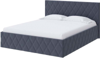 Двуспальная кровать Proson Fresco Forest 160x200 (серый) - 