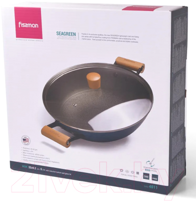 Изображение товара Вок Fissman Seagreen 4011