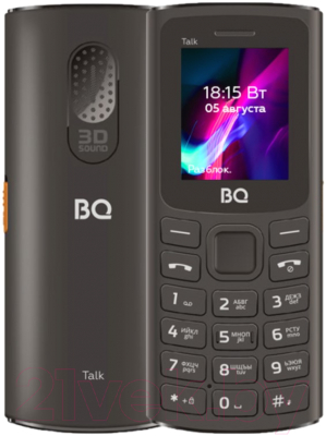 Мобильный телефон BQ 1862 Talk (черный)
