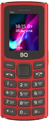 Мобильный телефон BQ 1862 Talk (красный)