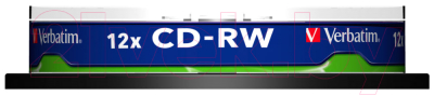 Набор дисков CD-RW Verbatim 700мб / 43480 (10шт)