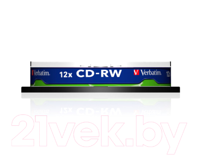 Набор дисков CD-RW Verbatim 700мб / 43480 (10шт)