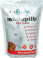 Корм для грызунов Fiory Micropills для кроликов в период стресса / 6310 (850г) - 