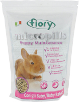 Корм для грызунов Fiory Micropills для крольчат / 6320 (850г) - 