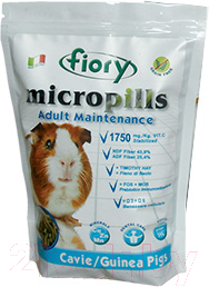Корм для грызунов Fiory Micropills для взрослых кроликов / 6325 (850г)