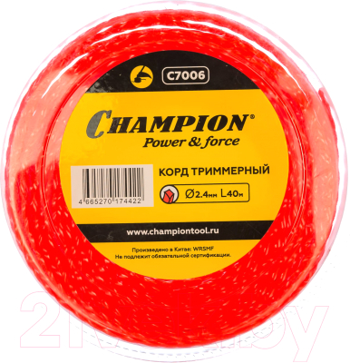 Леска для триммера Champion C7006