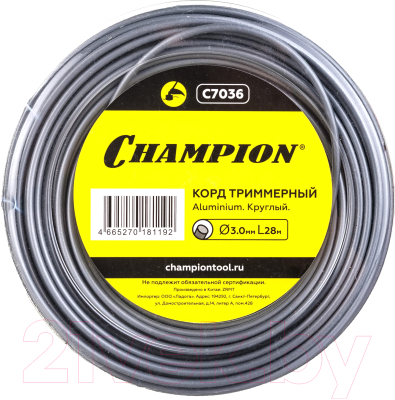 Леска для триммера Champion C7036