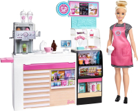 Кукла с аксессуарами Barbie Кофейня / GMW03 - 