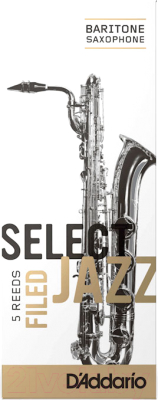 Набор тростей для саксофона RICO RSF05BSX2H Select Jazz