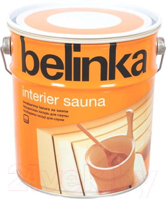 Лазурь для древесины Belinka Interier Sauna (2.5л)