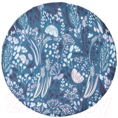 Простыня для малышей Amarobaby Flower Dreams / AMARO-5101-FD (фиолетовый)