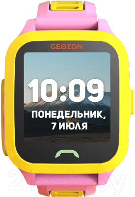 Умные часы детские Geozon Active / G-W03PNK (розовый)