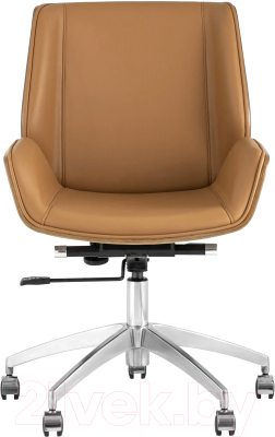 Кресло офисное TopChairs Crown B1707 270-09 (коричневый)