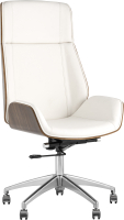 Кресло офисное TopChairs Crown A1707 P 270-02 (бежевый) - 