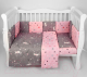 Комплект постельный для малышей Amarobaby Princess / AMARO-3015-Prin - 
