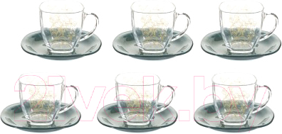Набор для чая/кофе Luminarc Annalee Green Q9231