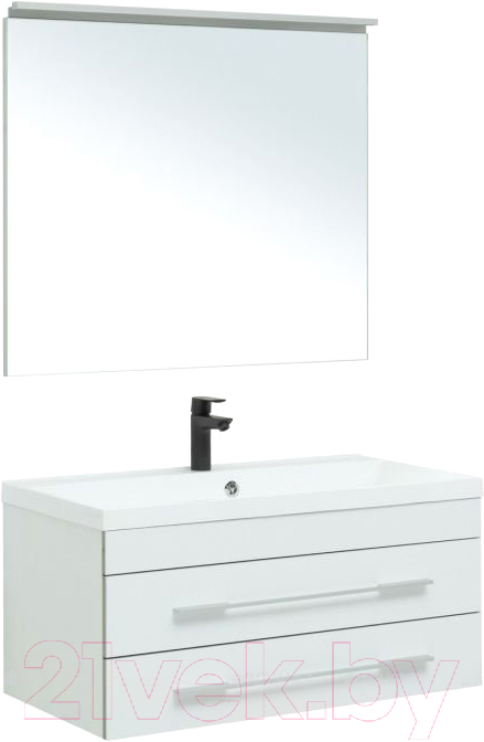 Комплект мебели для ванной Aquanet Верона 90 / 281106