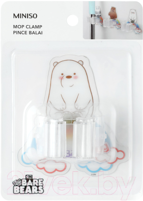 Держатель для швабры Miniso We Bare Bears Collection 4.0 / 7544