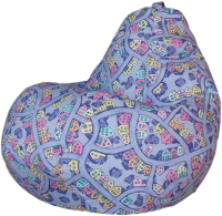 

Бескаркасное кресло DreamBag, Домики / 5003731
