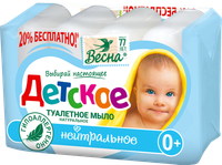 Мыло детское ВЕСНА Нейтральное  (4x75г) - 