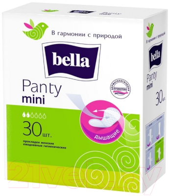 Изображение товара Прокладки ежедневные Bella Panty Mini White (30шт)