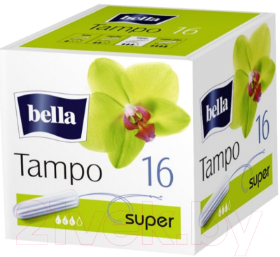 Тампоны гигиенические Bella Tampo Super (16шт)