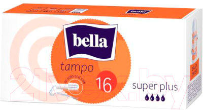Тампоны гигиенические Bella Tampo Super Plus (16шт)
