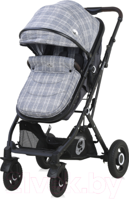 Детская универсальная коляска Lorelli Sena 3 в 1 / 202110021612100 (Grey Squared)