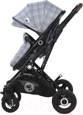 Детская универсальная коляска Lorelli Sena 3 в 1 / 202110021612100 (Grey Squared)