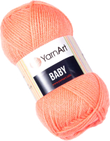 Пряжа для вязания Yarnart Baby 100% акрил / 622 (150м, персик) - 