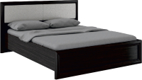 Двуспальная кровать Rinner Саванна М05 с настилом 160x200 (орех гепланкт) - 