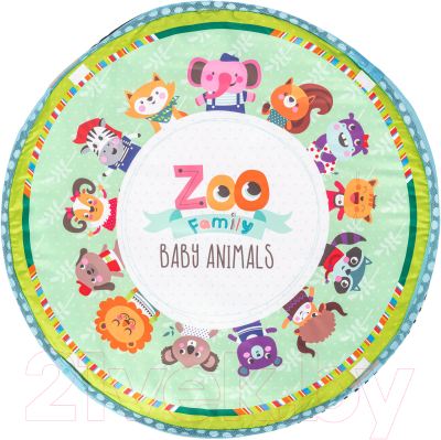 Развивающий коврик Sundays Zoo Baby Animals 3 в 1 / 396587