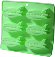 Форма для выпечки Fissman Самолеты 6727 (зеленый чай) - 