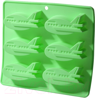 Форма для выпечки Fissman Самолеты 6727 (зеленый чай)