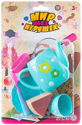 Набор игрушечной посуды Yako Мир micro игрушек Чашечка чая / Д88711