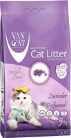 Наполнитель для туалета Van Cat Lavender бентонитовый с ароматом лаванды (5.9л/5кг) - 